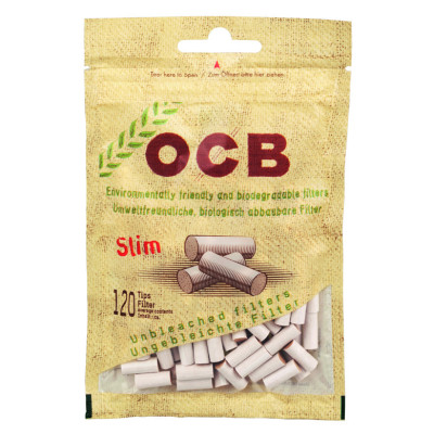 PROV-C00433007 OCB FILTRI CANAPA BIO 6mm. SLIM DA 10
